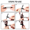 Reusable Silicone Cable Ties for Cord Organization