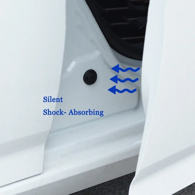 Universal Silicone Car Door Anti-Shock Bumpers & Noise Dampeners