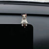 Sleeping Cat Resin Car Dashboard Ornament