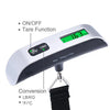 Portable Digital Luggage Scale - 110lb Capacity