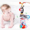 Musical Plush Animal Rattle & Teether Toy for Babies