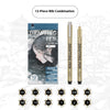 Manga Fineliner Pen Set for Sketching and Drawing