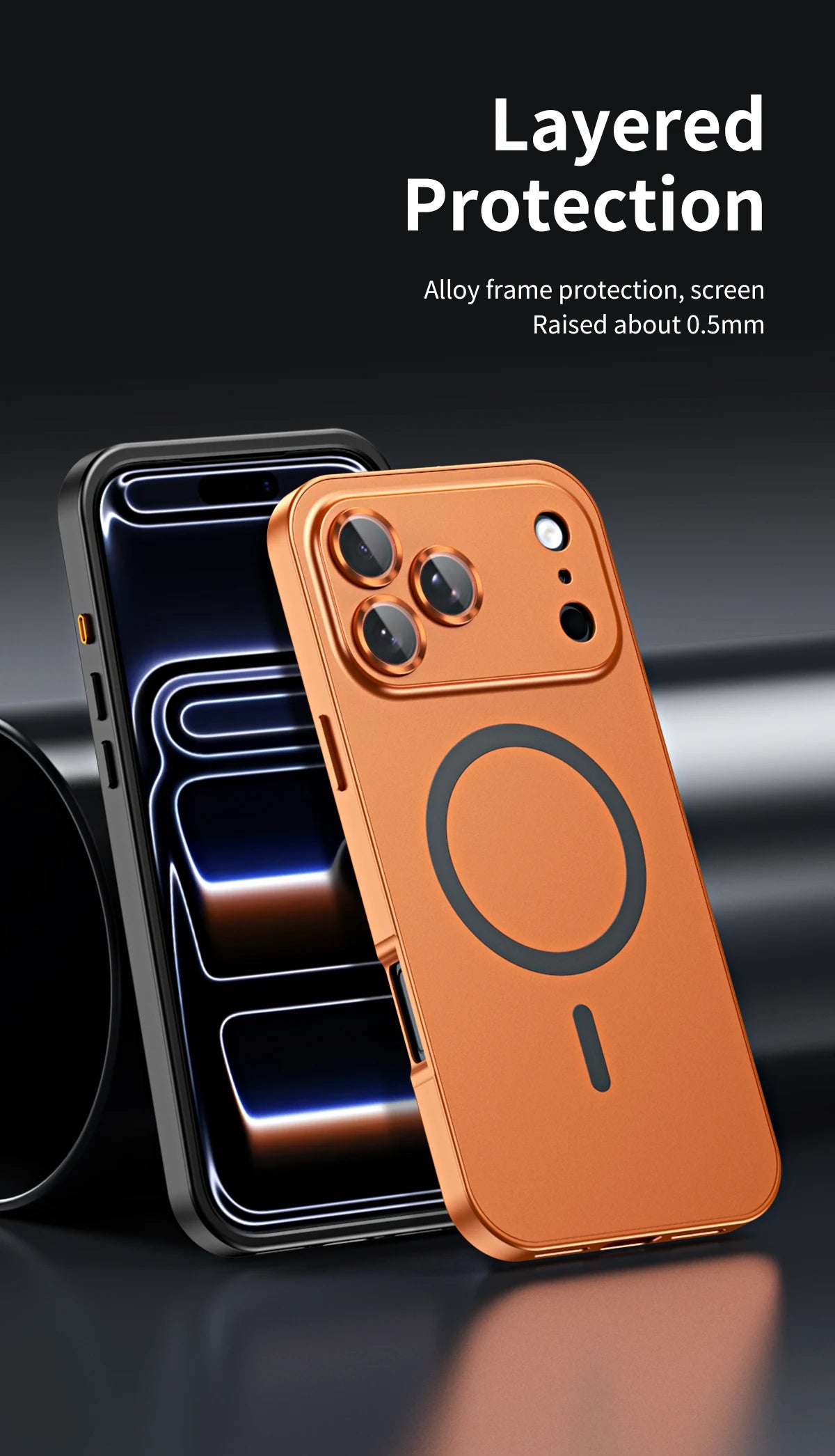 Magnetic Aluminum Phone Case