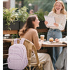 Quilted Casual Daypack with Padded Laptop Compartment
