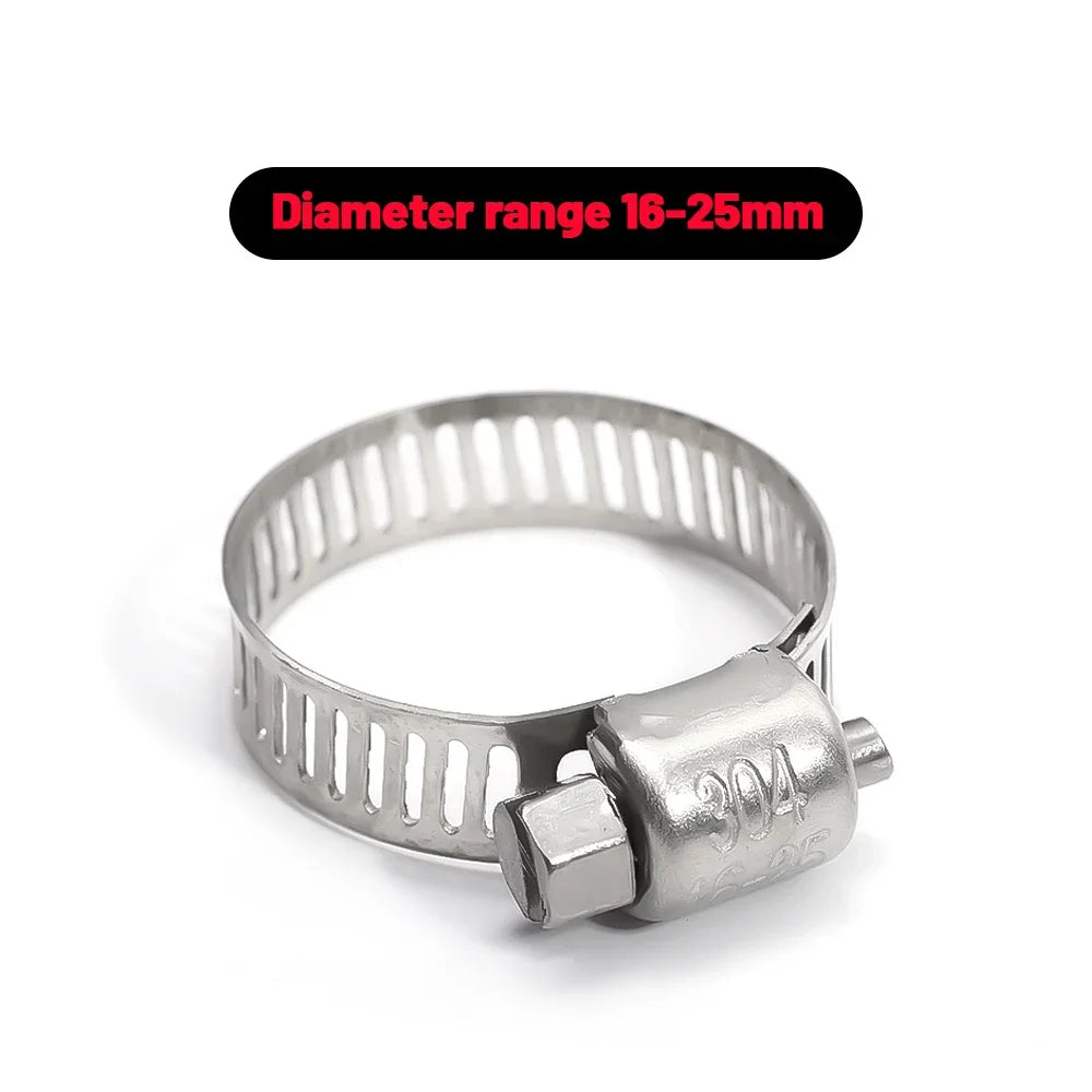 Stainless Steel Hose Clamp Assortment (6-29mm)