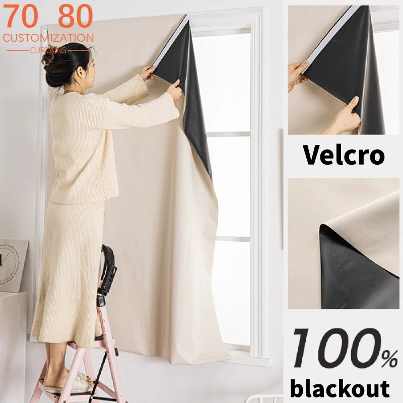 Self-Adhesive Blackout Curtains for Any Room