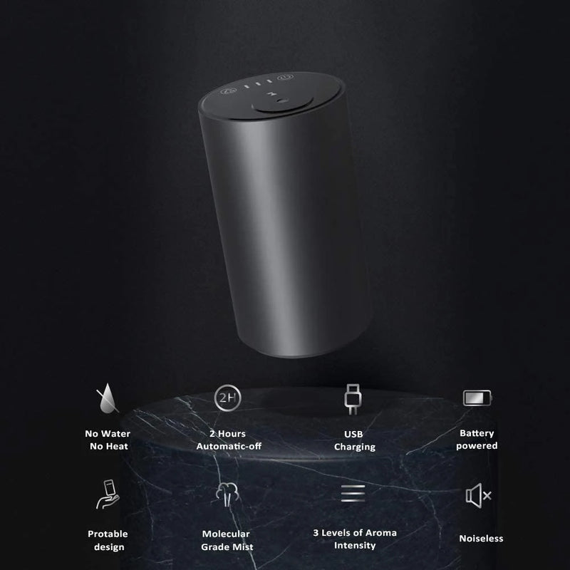 Portable USB Rechargeable Essential Oil Aromatherapy Diffuser