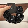Oversized Leopard Print Scrunchie