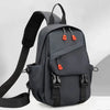 Men's Multi-Pocket Outdoor Chest Bag for Cycling and Hiking