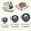 Wooden Dragonfly Scenery Puzzle – 3D Animal Jigsaw for Kids & Adults