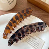 Tortoiseshell Banana Hair Clip