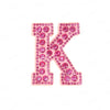 Pearl Rhinestone Letter Patches – Iron-On 3D DIY Embellishments