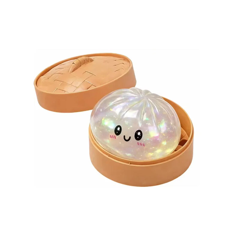 Smiley Face Dumpling Squishy Toy