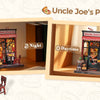 Book Nook DIY Wooden Miniature Kit with LED Lighting