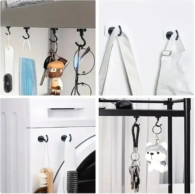 Magnetic Hooks with Strong Grip (Set of 6)