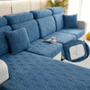 Jacquard Plush Sofa Cover