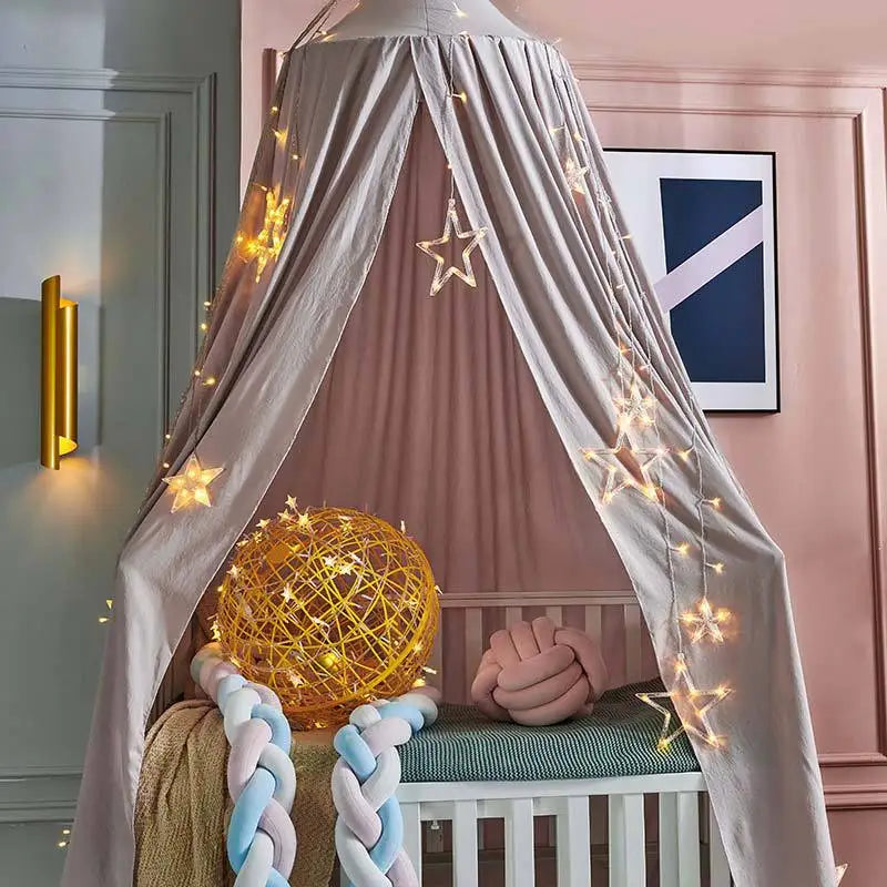 Princess Canopy Bed Net for Kids – Mosquito Protection & Dreamy Room Decor