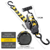 Black automatic retractable strap with a T-handle for electrophoresis, measuring 17cm.