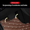 Universal All-Weather 4-Piece PU Leather Car Floor Mats