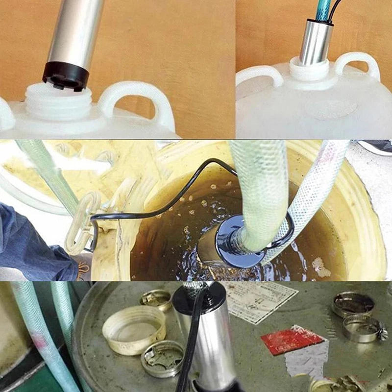 Portable 12V/24V Submersible Transfer Pump