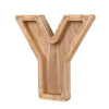 Wooden Alphabet Piggy Bank – Educational Coin Savings Box