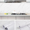 Marble Peel-and-Stick Waterproof Wallpaper for Kitchen & Bathroom