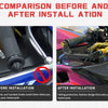 Motorcycle Handlebar Handguards with CNC Aluminum Levers Protector