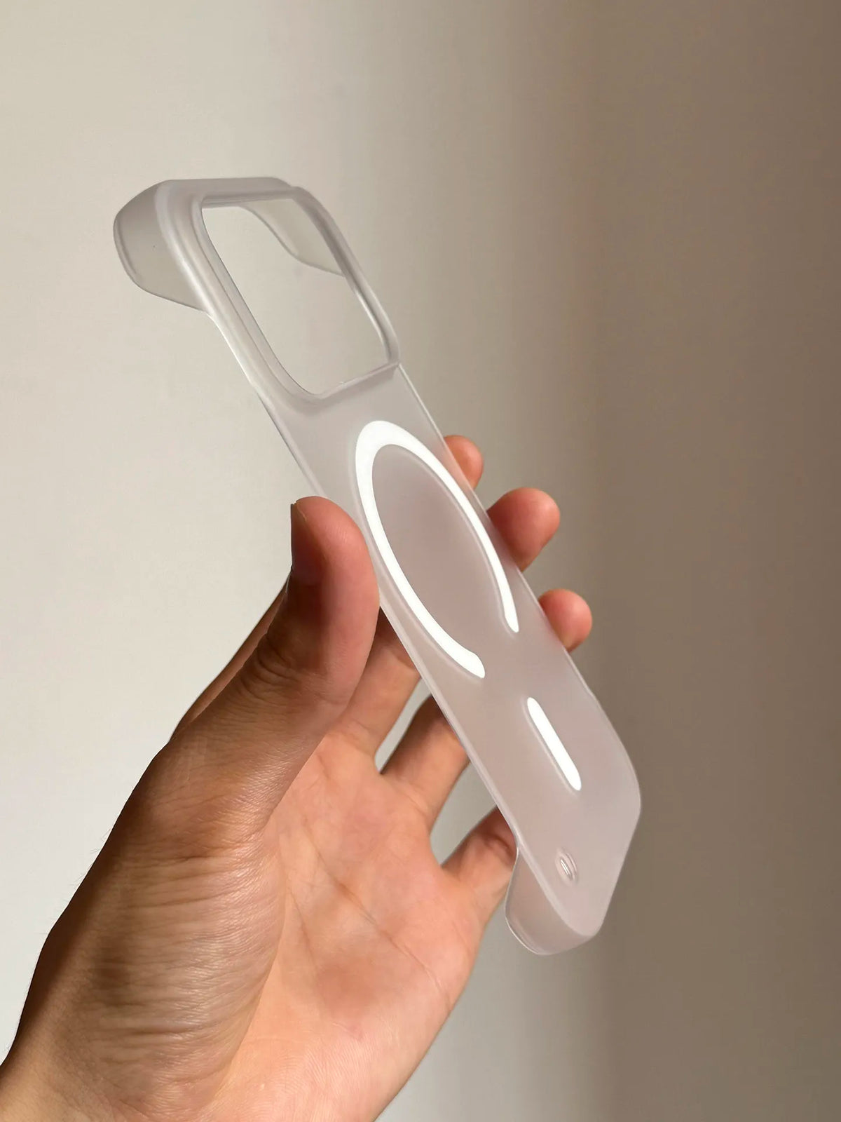 Ultra-Thin Matte Magnetic Phone Case with MagSafe Compatible Wireless Charging
