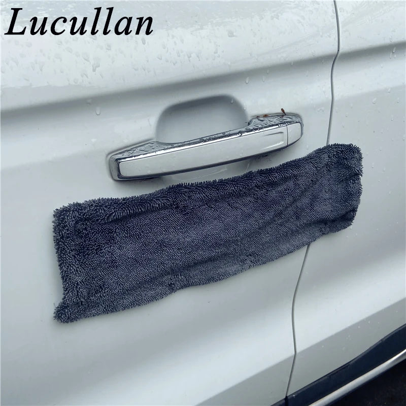 Serviette en microfibre magnétique pour séchage automobile