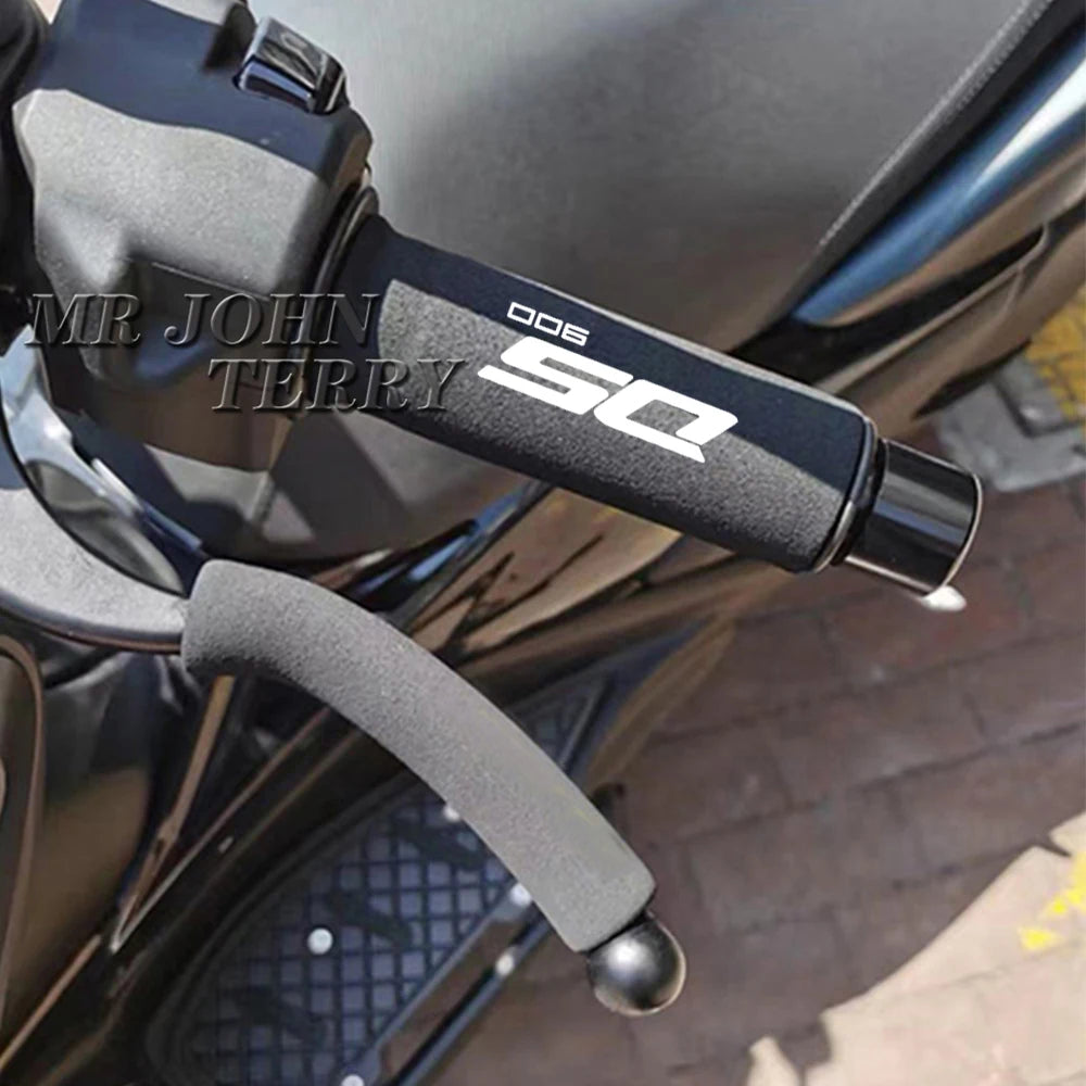 Motorcycle Sponge Handlebar Grip Cover - Anti-Vibration, Non-Slip