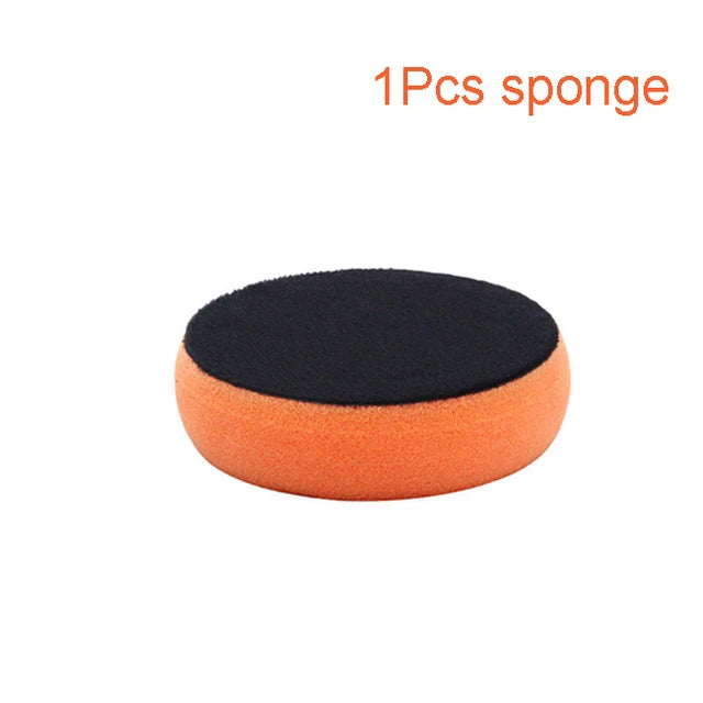 Ergonomic Car Wax Applicator with Replaceable Foam Pads