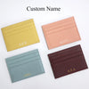 Slim Genuine Leather Card Holder