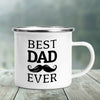 Dad Joke Enamel Camping Mug