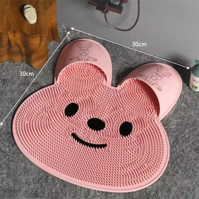 Textured Shower Foot Scrubber & Massage Mat