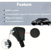 A black automatic gear shift knob for a Honda Accord, showing the knob and mounting hardware.