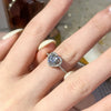 D-Color Moissanite Solitaire Ring in 925 Sterling Silver