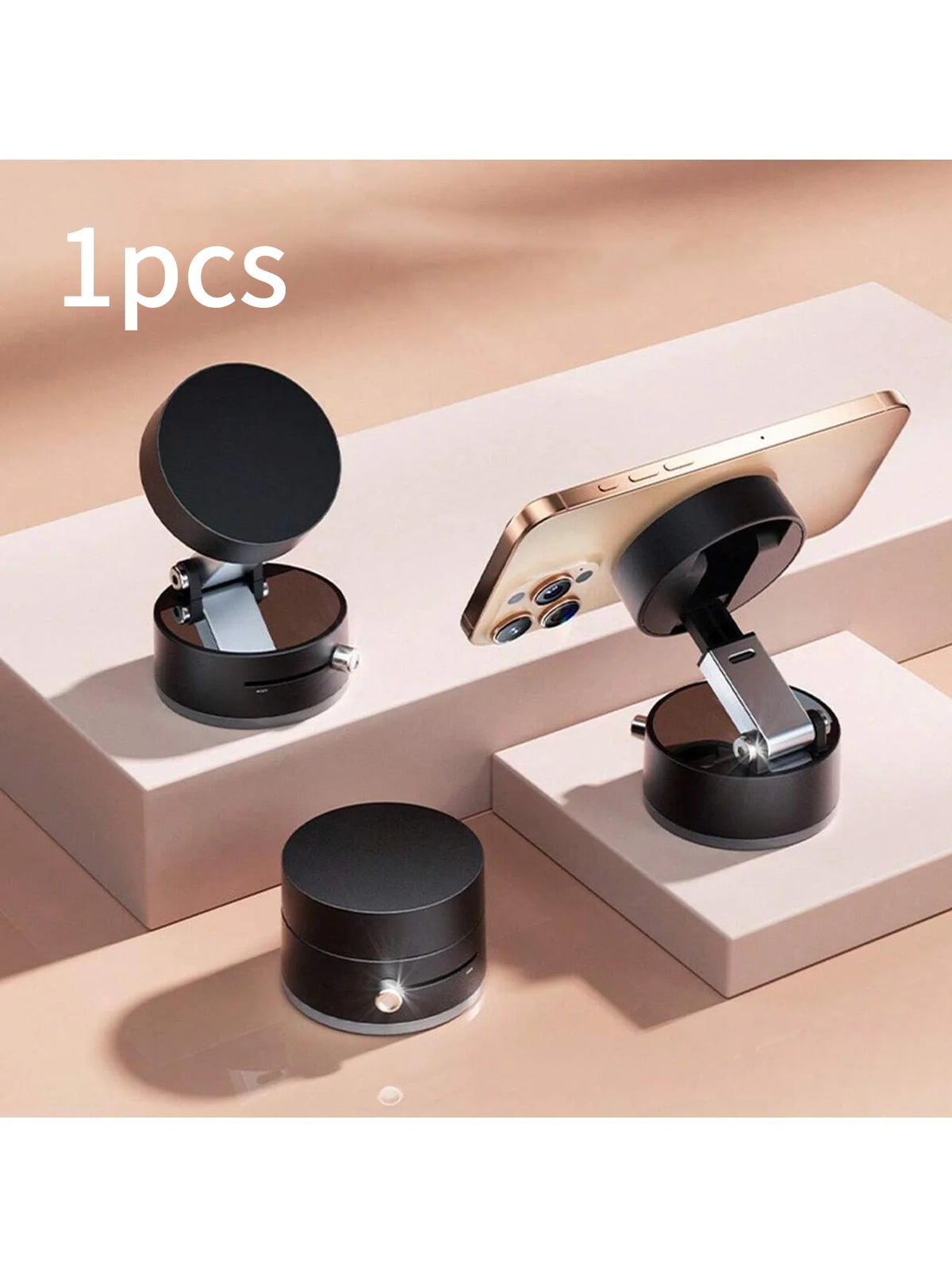 Foldable Magnetic Phone Holder for Car & Desk