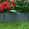 Stone-Effect Plastic Garden Edging