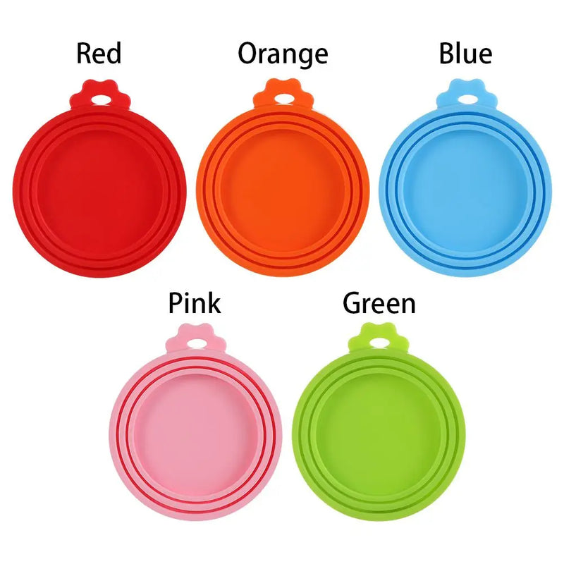 Reusable Silicone Can Lids - Set of 3