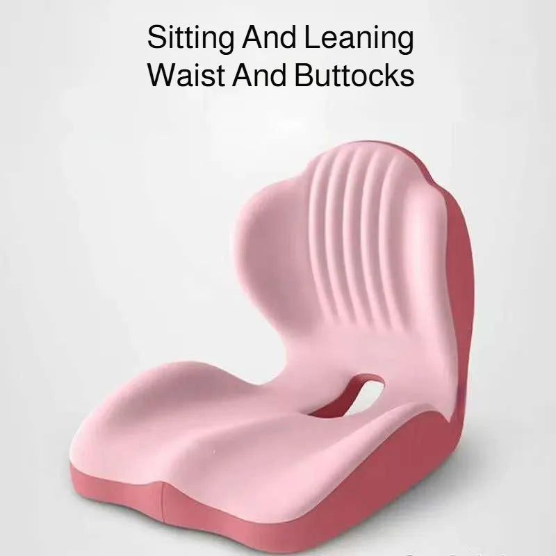 Ergonomic Shell Seat Cushion and Backrest Set