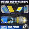 Upgrade high-power chips for dual lens automotive projection lenses showing light output and components.