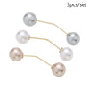 Pearl Brooch Pin Set – Versatile Double-Head Clips for Style and Function