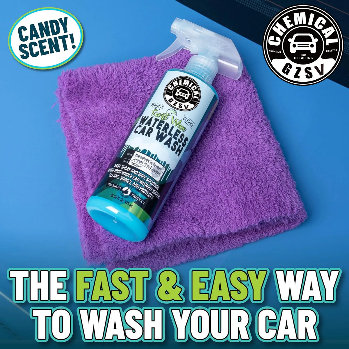 Swift Wipe Waterless Car Wash & Shine