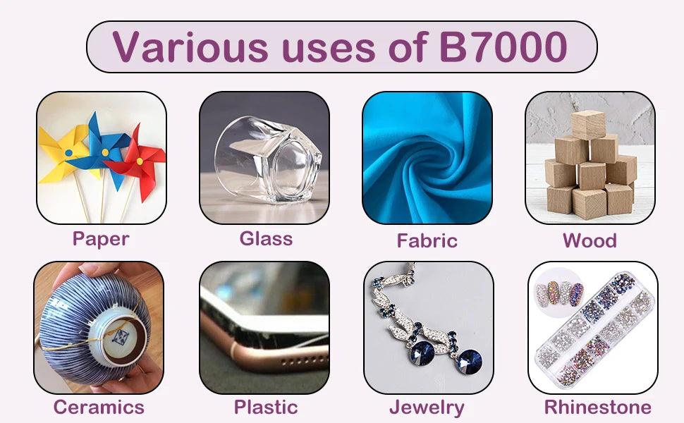 Premium Clear Jewelry Glue for Stones, Gems & Repairs