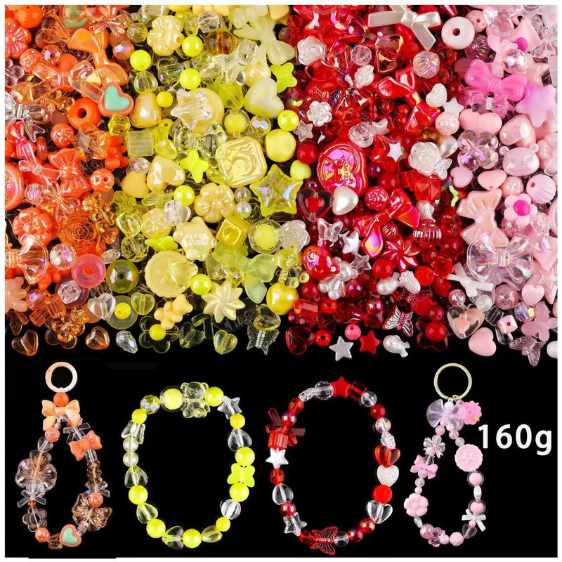 Candy Color Acrylic Beads for DIY Jewelry