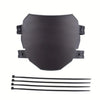 Cubierta universal negra para desviador de viento de motocicletas todoterreno