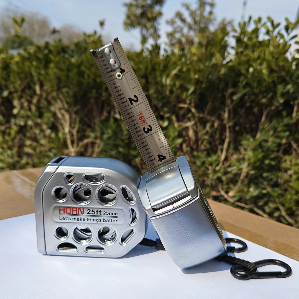 Stainless Steel Retractable Tape Measure