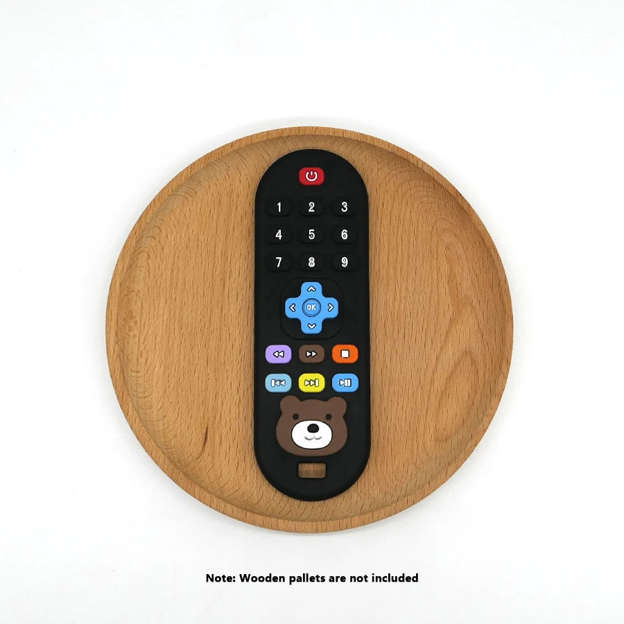 Silicone Teething Remote Control Toy for Babies