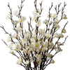Artificial White Plum Blossom Branch for Chinese Home Décor