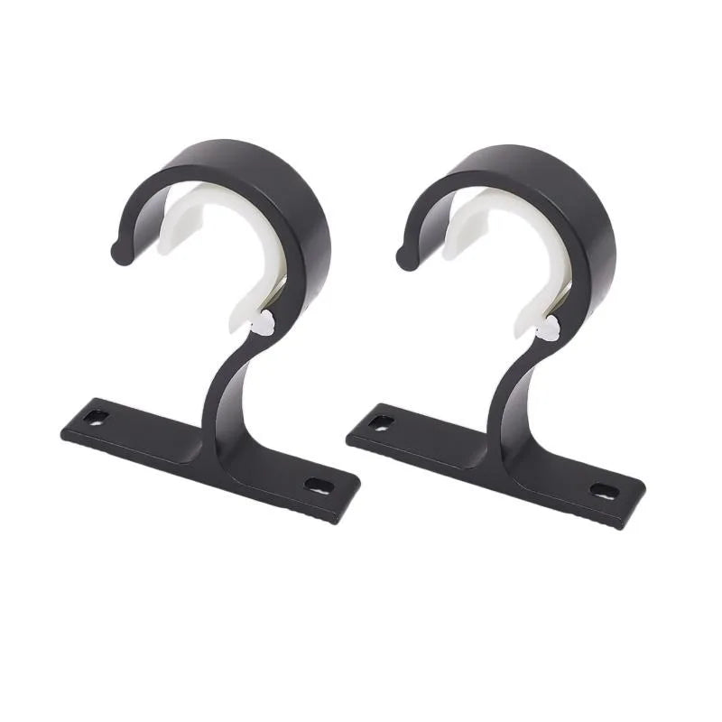 Adjustable Curtain Rod Brackets - Set of 2, 4, or 8